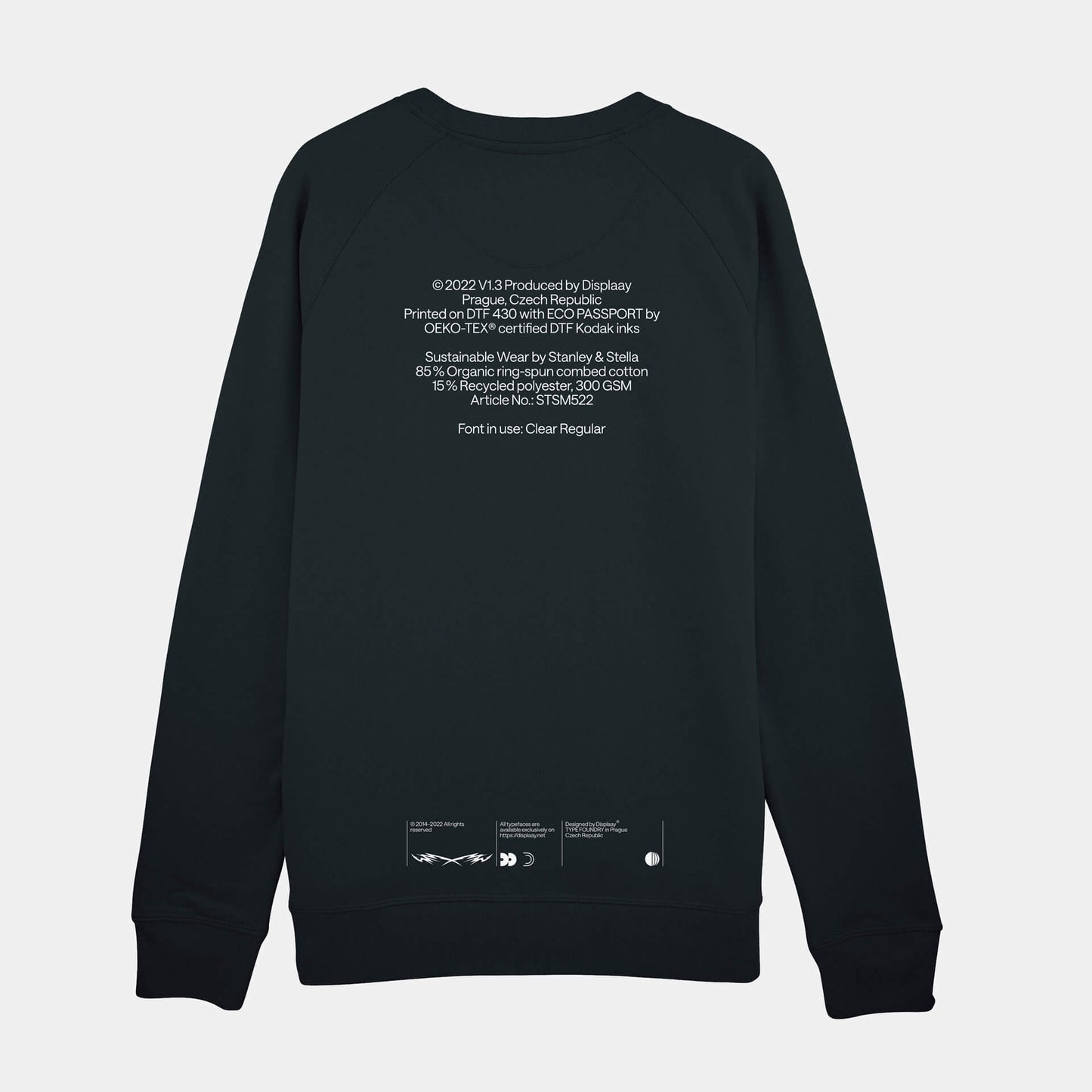 Offline BLACK SWEATSHIRT