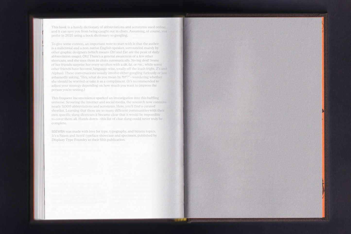 SSEWBA book